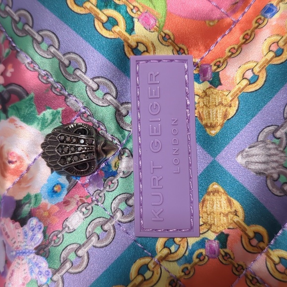 NWT Kurt Geiger Quilted Patterned Shopper - Picture 5 of 10